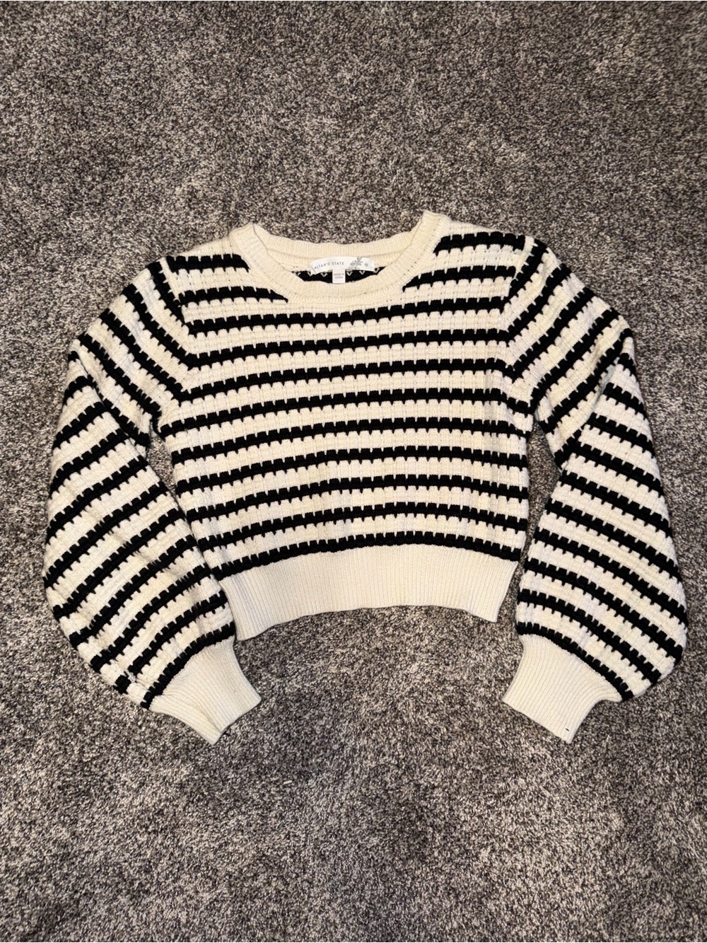 Altar'd State Serena Striped Sweater.
